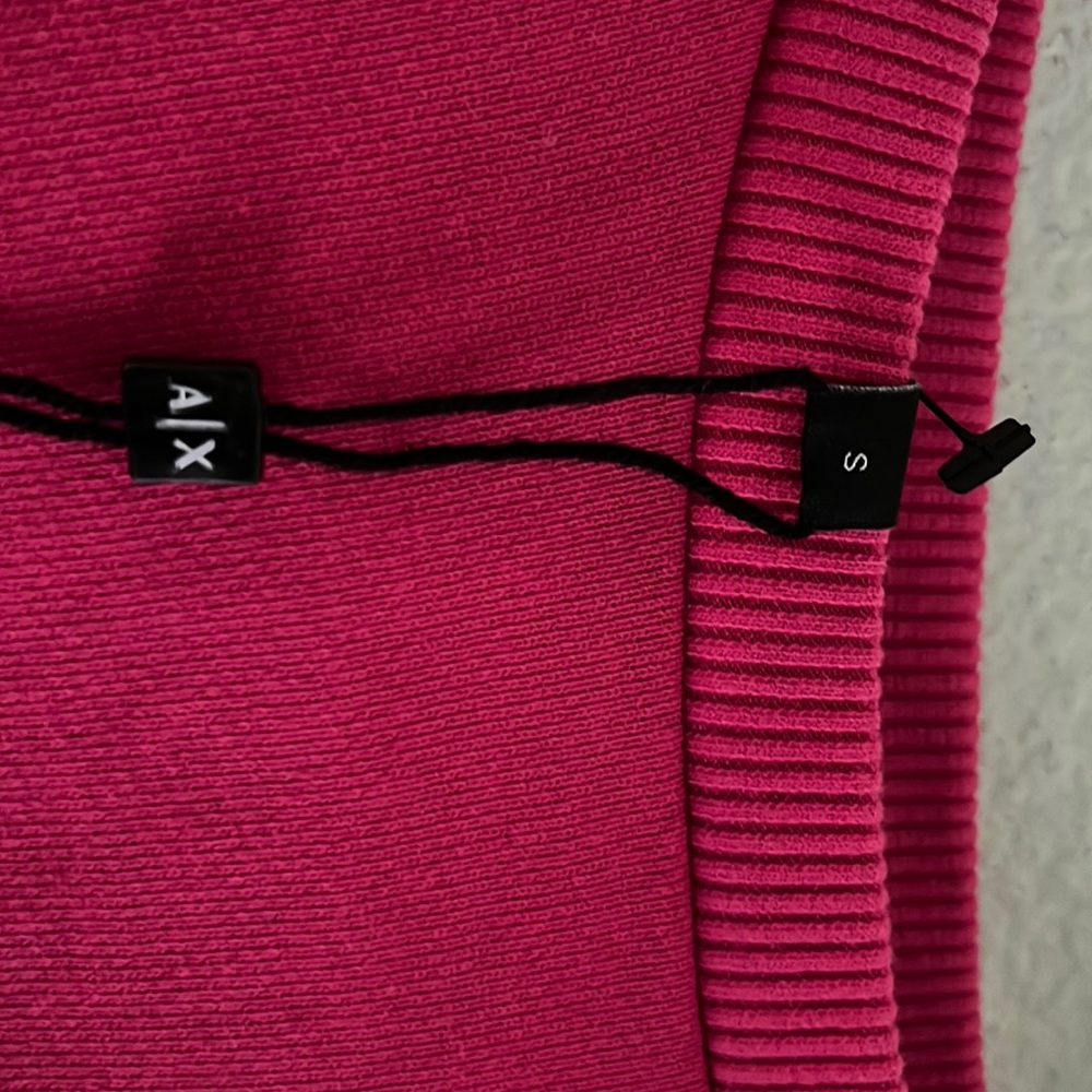 Dark pink Armani exchanged vintage sweater